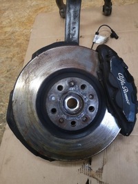 фото thumb №3, Alfa romeo stelvio поворотный кулак левый перед 4x4