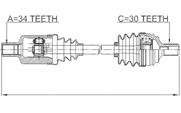 фото thumb №12, Полуось mercedes a2213306300 новая 4matic