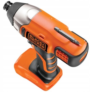 Ударный шуруповерт Black & Decker BDCIM18N, корпус 18 В, 155 Нм