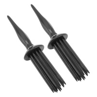2 шт. Гребень для завивки Curling Roll Comb Curl Rolling Comb — инструмент для придания волосам объёма до 0U