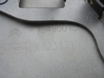 фото thumb №13, Бампер перед накладка citroen c3 aircross 17-20 bez pdc 13490015 kvj хороший