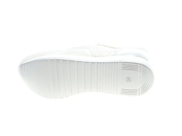 Ажурные туфли на платформе D7772 Белый.