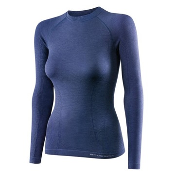 Koszulka Brubeck ACTIVE WOOL Wełna merynosów S