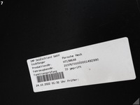 фото thumb №8, Porsche taycan 9j1 9j0 19- бампер задня задній pdc/kamera b.ładny