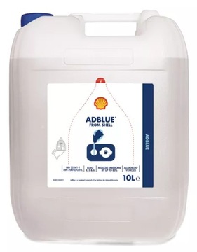 Каталитическая жидкость Shell AdBlue 10 л, раствор мочевины DPF с воронкой Евро 5 6