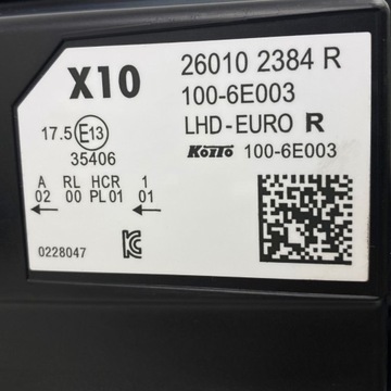 фото thumb №13, Новая оригинальный номер лампа фара renault zoe z.e 2019 -