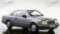 фото thumb №3, Стекло задняя зад mercedes e-klasa w124 c124 1987-1995 2-дверь купе светлая