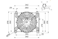 фото thumb №1, Nrf вентилятор радіатора з корпус nissan cabsta