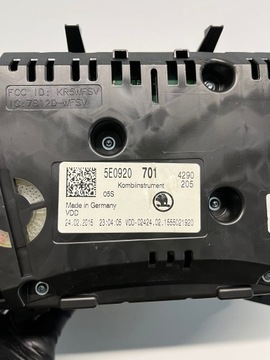 фото thumb №8, Спідометр  прилади skoda oktavia iii tdi 5e0920701 європа