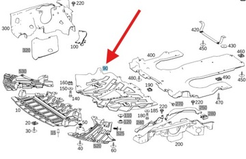 фото thumb №1, Захист нижня двигуна mercedes s a2225240101