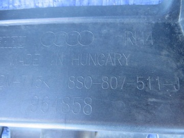 фото thumb №12, Audi tt 8s0 s line рестайлінг 2018- бампер задній зад