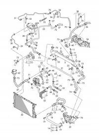 фото thumb №14, 079121036c шланг жидкость охлаждающей audi rs4 b8