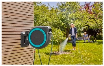 Gardena RollUp L настенный барабан, вращающийся, 30 м