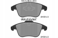 фото thumb №2, Гальмівні колодки + гальмівні диски ham. перед textar ford galaxy ii 2