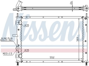 фото thumb №12, Радиаторов двигателя nissens nis 61879a
