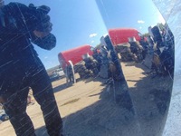 фото thumb №9, Капот крышка двигателя vw golf vi 6 5k0823155f чёрная демонтаж