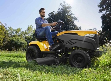 Бензиновая газонокосилка TRAKTOREK STIGA 108см 2 ЦИЛИНДРА 586cc АВТОМАТИЧЕСКИЙ W. Боковой