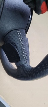 фото thumb №14, A6 c7 4g рестайлинг руль кожа кожаный sline лепестки a7 4g