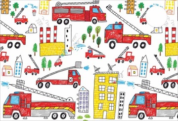 PODKŁADKA na biurko micke 73x50 STRAŻ POŻARNA