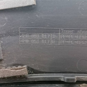 фото thumb №8, Audi q8 зад сторона ліва планка крила 4m8853817d