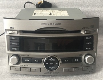 фото thumb №1, Радиопроигрыватель радио cd чейнджер subaru lagacy v outback iv 09-