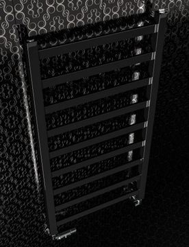 Радиатор для ванной комнаты 1260x530 PRIME SLIM BLACK
