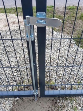 BRAMA 150cm antracyt grafit PANELOWA dwa SŁUPKI RAL7016 dwuskrzydłowa 153cm