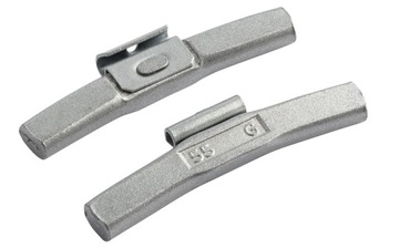 Шипованные грузики для стальных дисков FIVESTARS FE 55G, 50 шт.