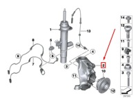фото thumb №10, Bmw 2 cabrio f23 передній left wheel hub carrier 6856535 31216856535