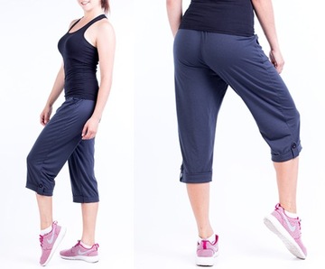 SPODNIE RYBACZKI spodenki 8251 DUŻE grafit 8XL/9XL