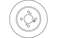 фото thumb №1, Trw гальмівні диски гальмівні 2szt. suzuki задня sx4 s-cross/