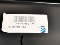 фото thumb №7, Молдинг кронштейн багажника левая vw touareg cr7 760858831q новый org