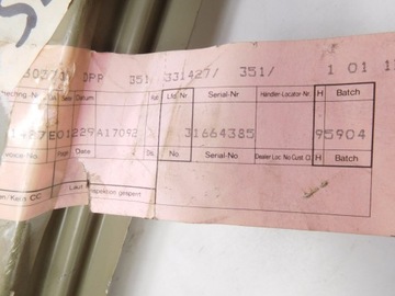 фото thumb №7, Модуль панель – верх защитные накладки słupki/nagłówek ford escort 1995-2001 1664385