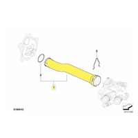 фото thumb №2, Шланг труба системы охлаждение mini cooper r57 r55 r60 r58 r61 r56 1.6