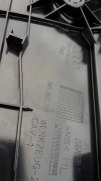 фото thumb №14, A4 b9 8w боковина двері лівий зад шкіра 8w0867317