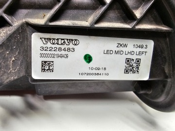 фото thumb №13, Лампа volvo v40 ii 2 рестайлинг полный led 2016-19 левый перед европа левая передняя