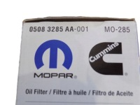 фото thumb №1, Фільтр оливи mopar mo-285/5083285aa dodge ford ram