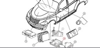 фото thumb №5, Модуль zapłanowy двигуна / шлюз chrysler pt cruiser mopar 04692041