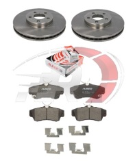 фото thumb №1, Chrysler pt cruiser 2000-2010 гальмівні диски + гальмівні колодки гальмівні перед + пластини