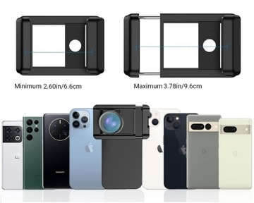 APEXEL OBIEKTYW 100MM MAKRO CPL CASE DO SMARTFONA UCHWYT ETUI DO TELEFONU
