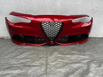 фото thumb №1, Alfa romeo giulia veloce бампер переднее комплектный pdc омыватель