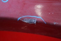 фото thumb №6, Молдинг крыла правый перед bordowa ud2g-51w21 ford ranger 3 iii lift 09-11