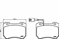 фото thumb №7, Тормозные колодки ham. alfa romeo 159/brera/spider