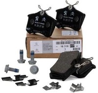 фото thumb №1, Оригінальний номер psa гальмівні колодки гальмівні задня citroen c3 ii c4 i