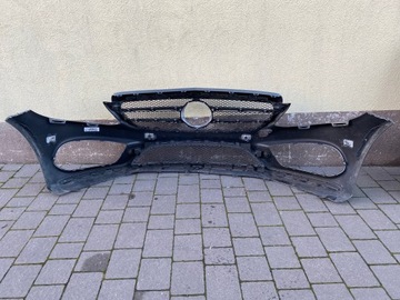 фото thumb №7, Mercedes c класс w205 amg 14-18 бампер переднее