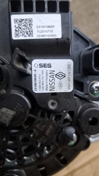 фото thumb №3, Renault kangoo iv 1.3 tce генератор 231001993r