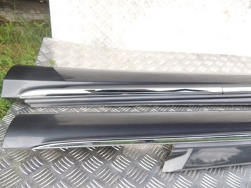 фото thumb №10, Mercedes w205 sedan планка пороговая хром 755