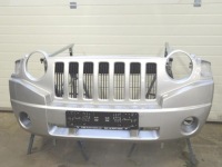 фото thumb №1, Бампер перед jeep compass i серебристый состояние bdb 07-