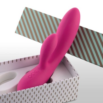 ВИБРАТОР FEELTOYZ LEA СО СТИМУЛЯТОРОМ КЛИТОРА