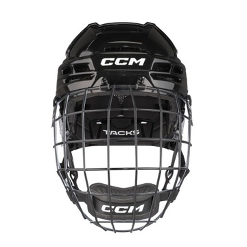 CCM Tacks 720 Combo Senior Хоккейный шлем с сеткой, черный